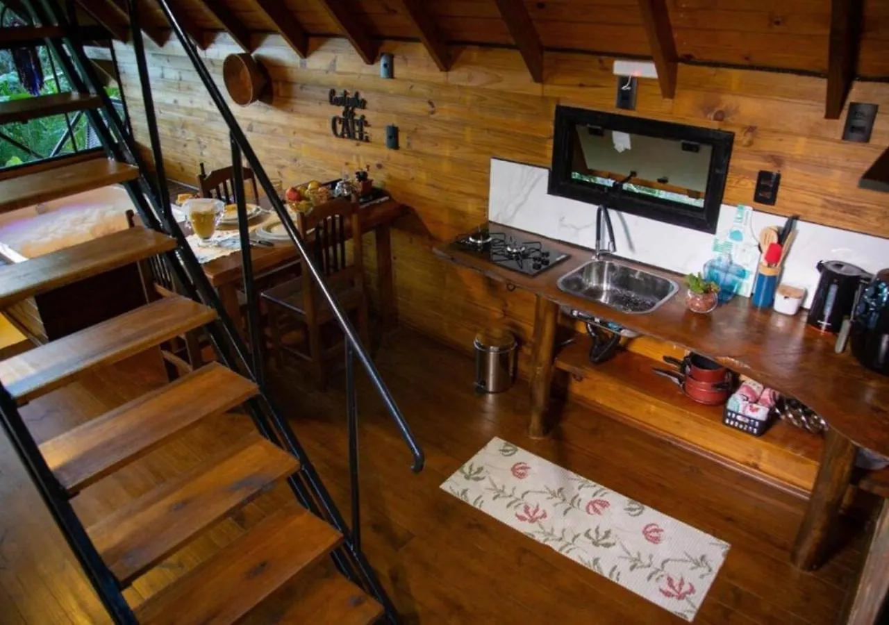 木屋 Cabana Com Cachoeira Privativa Imarui